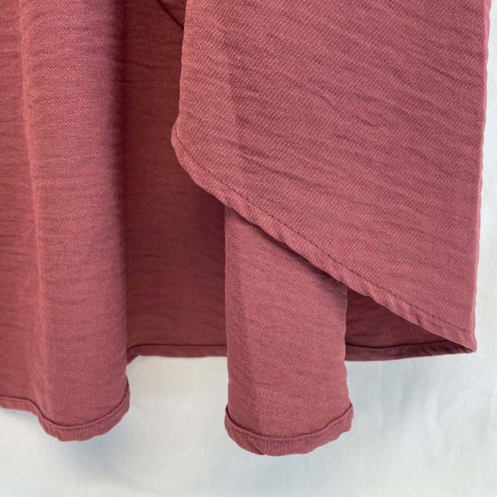 Reitmans High Low Skirt Lightweight Rose Women’s Size 6 New with tag - Picture 7 of 11